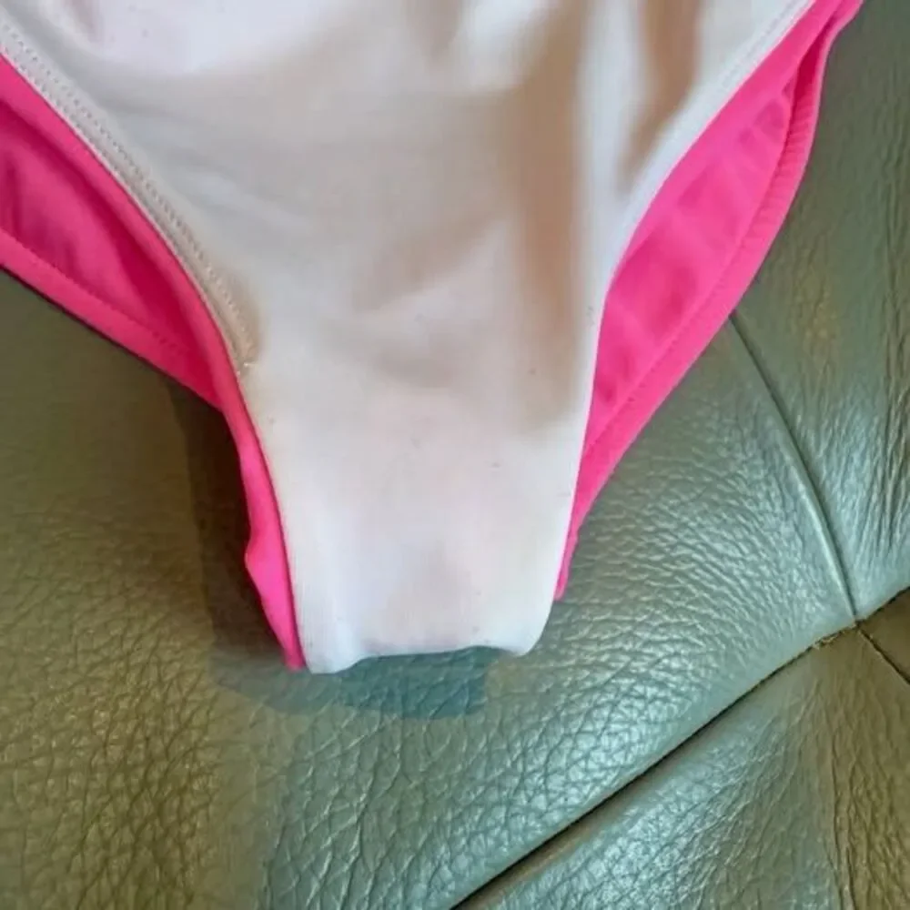 Girls Polo Ralph Lauren One-Piece Swimwear bright pink  Swimsuit. Size 4-5 EUC